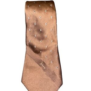 Botany 500 Brown Tie with Subtle Pattern